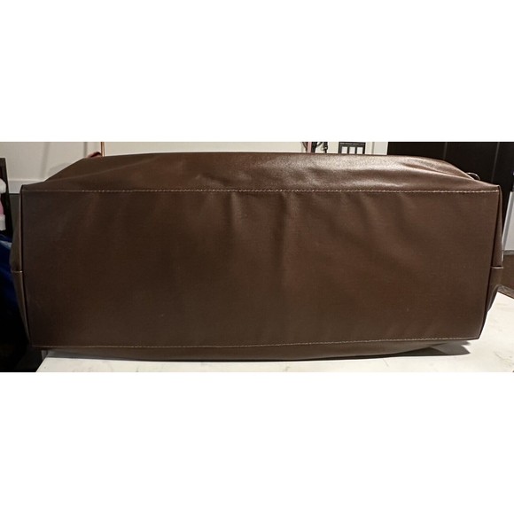 Land’s End Canvas Getaway Duffle Bag Antique Alabaster Pink Glen Plaid Travel - Picture 13 of 16